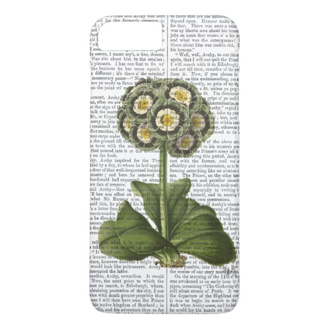Primula Auricula Blue Case-Mate iPhone Case (Back)