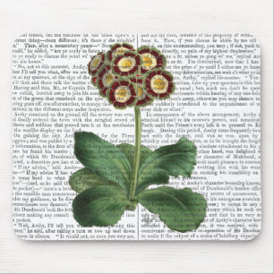 Primula Auricula Red Mouse Mat