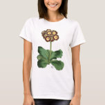 Primula Auricula Red T-Shirt<br><div class="desc">Botanical & Floral</div>