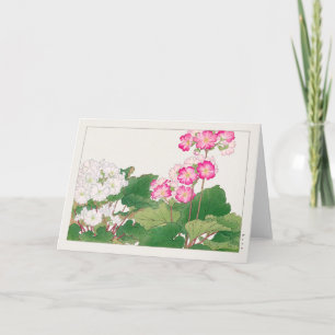 Primula by Tanigami Konan Card