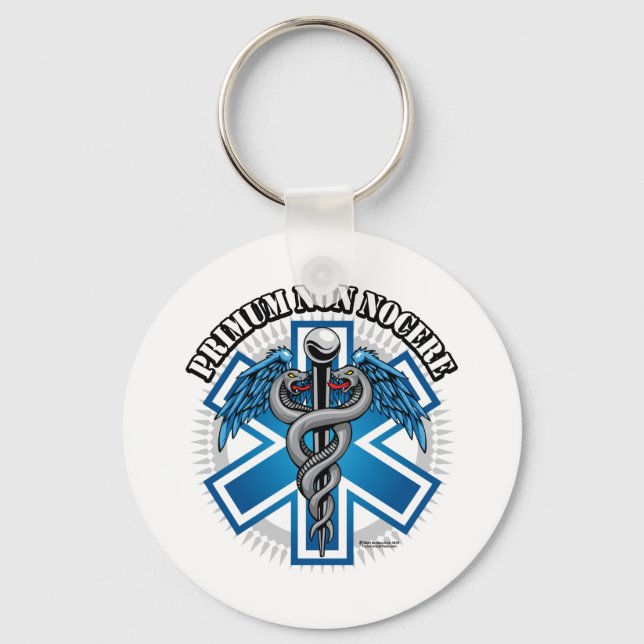 PRIMUM NON NOCERE Combat Medic Key Ring (Front)