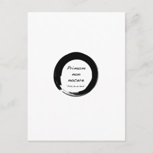 Primum Non Nocere Postcard