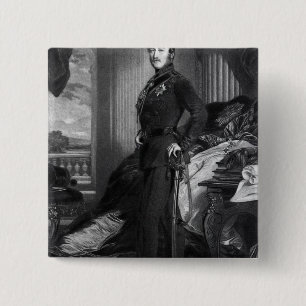 Prince Albert, after the painting of 1859 15 Cm Square Badge