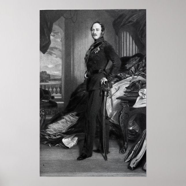 Prince Albert, after the painting of 1859 Poster (Front)