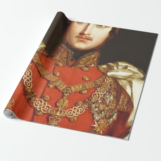 Prince Albert By John Partridge Wrapping Paper (Unrolled)