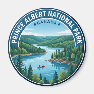 Prince Albert National Park Canada Magnet