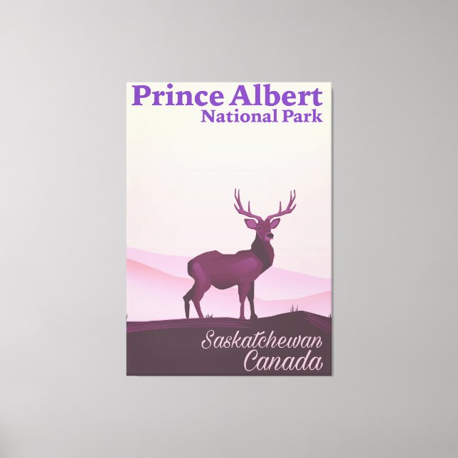 Prince Albert National Park, Saskatchewan, Canada Canvas Print (Front)