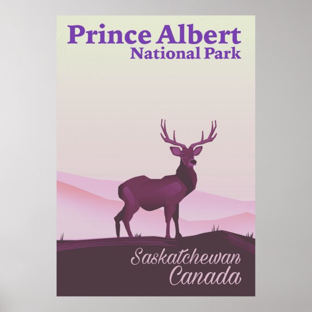Prince Albert National Park, Saskatchewan, Canada Poster (Front)