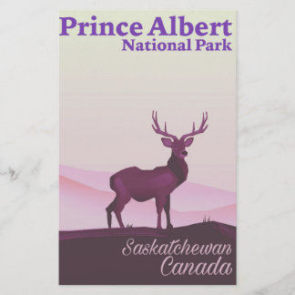 Prince Albert National Park, Saskatchewan, Canada Stationery