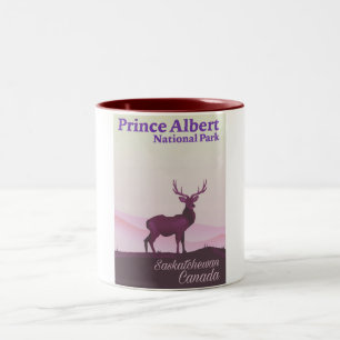 Prince Albert National Park, Saskatchewan, Canada Two-Tone Coffee Mug