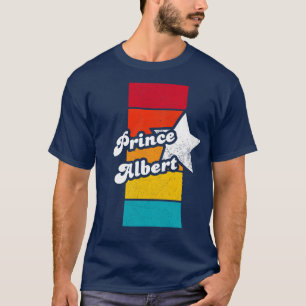 Prince Albert Saskatchewan Canada Vintage Distress T-Shirt