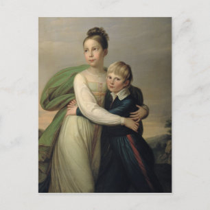 Prince Albrecht and Princess Louise, c.1817 Postcard