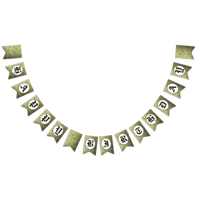 Prince and Crown Birthday Party Bunting (All)