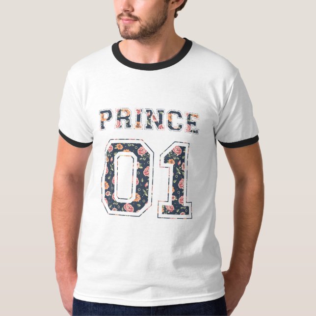 Prince and Princess couple shirts (Front)