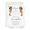 Prince and princess Gender Reveal invite Gold