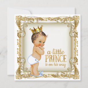 Prince Baby Shower Invitation