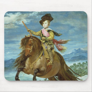 Prince Balthasar Carlos on horseback, c.1635-36 Mouse Mat