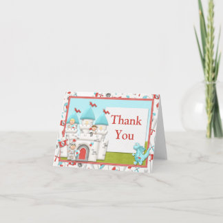 Prince Birthday Thank You Card