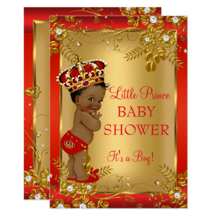 Red Gold African American Prince Gifts Gift Ideas Zazzle Uk