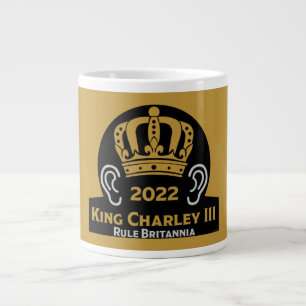 Prince Charles British Royal Family Large Coffee Mug