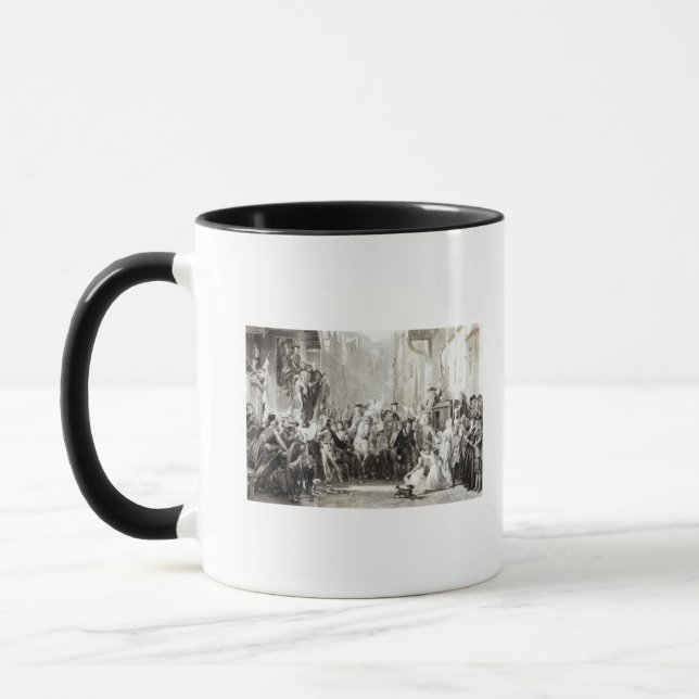 Prince Charles Edward  and the Highlanders Mug (Left)