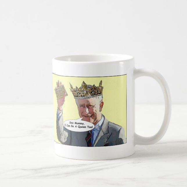 Prince Charles In Drag Mug (Right)