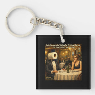 Prince Charmin Cartoon – Be Careful What You Wish Key Ring