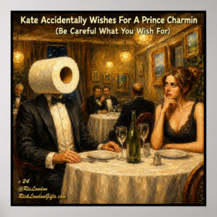 Prince Charmin Cartoon – Be Careful What You Wish Poster