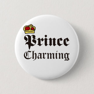 Prince Charming 6 Cm Round Badge
