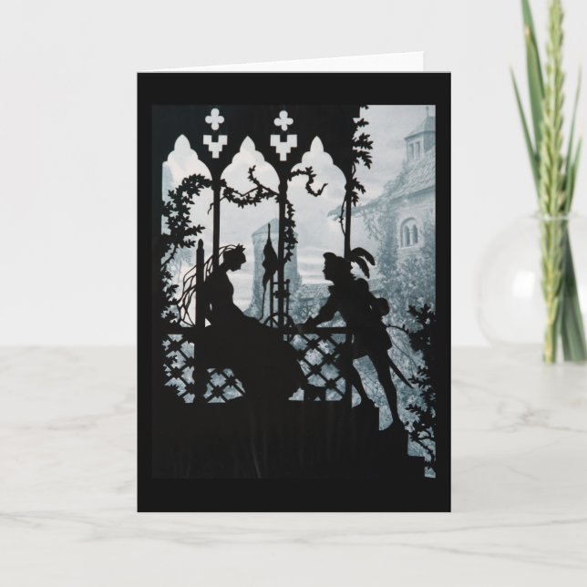 Prince Charming and Princess Holiday Card (Front)