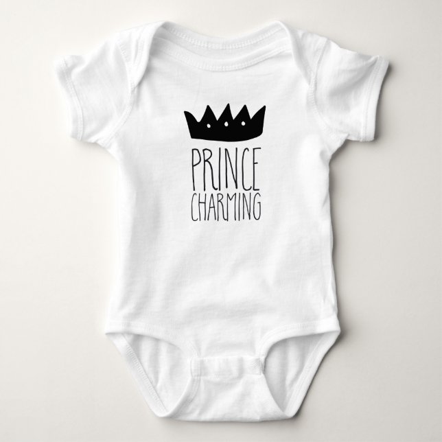 Prince charming baby bodysuit (Front)