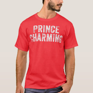Prince Charming Fairy Tale Hero Funny Vintage Dist T-Shirt