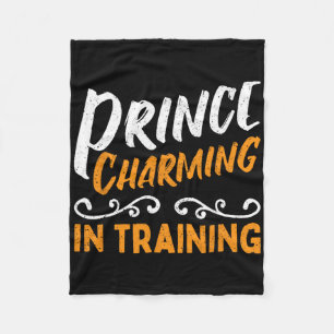 Prince Charming In Training Fairy Tale Hero Fleece Blanket