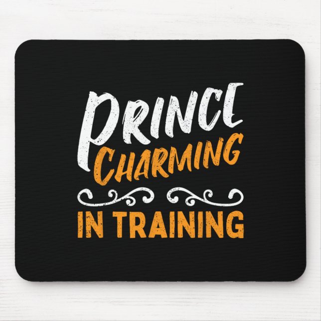 Prince Charming In Training Fairy Tale Hero  Mouse Mat (Front)