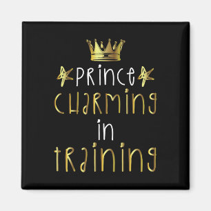 Prince Charming In Training Hero Halloween Lazy Co Magnet