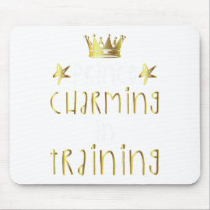 Prince Charming In Training Hero Halloween Lazy Co Mouse Mat