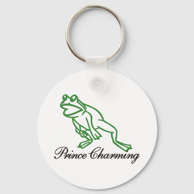Prince Charming Key Ring (Front)