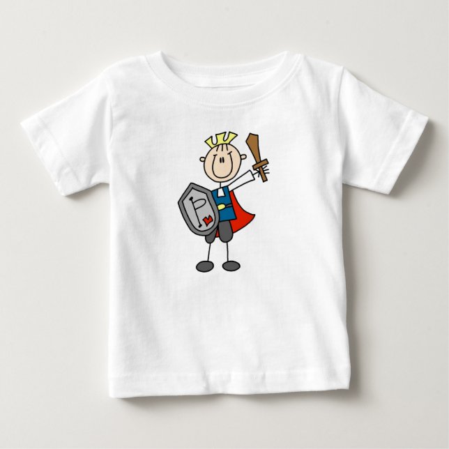 Prince Charming With Sword Baby T-Shirt (Front)