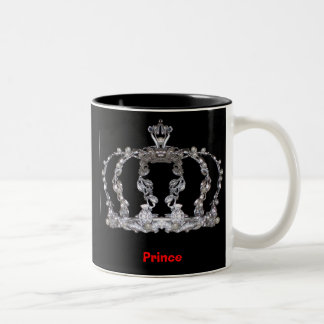 prince crown, Prince Two-Tone Coffee Mug