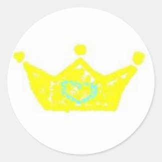 Prince crown sticker