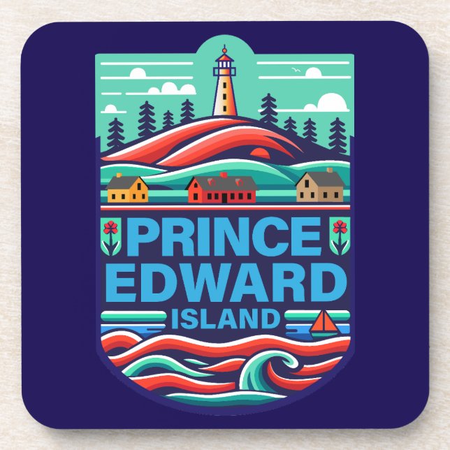 Prince Edward Island Canada Coaster (Front)
