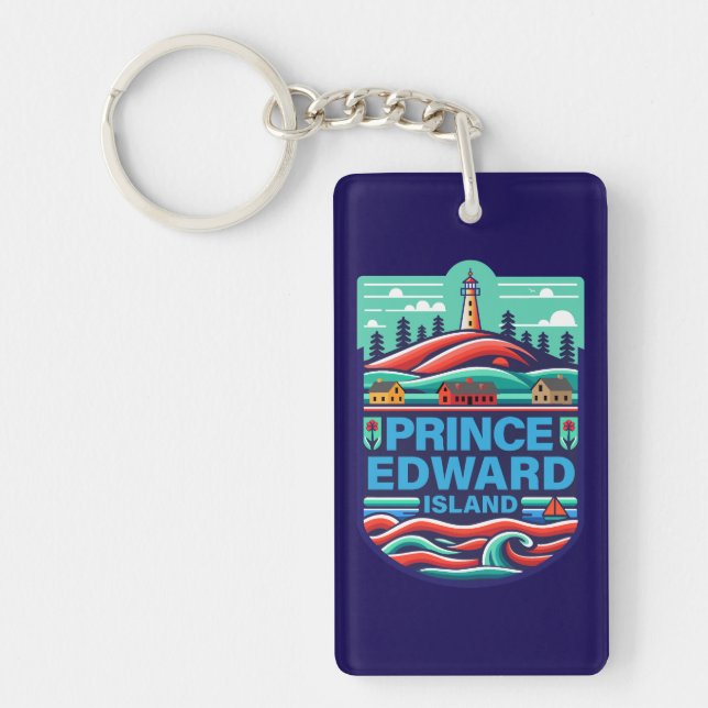 Prince Edward Island Canada Key Ring (Front)