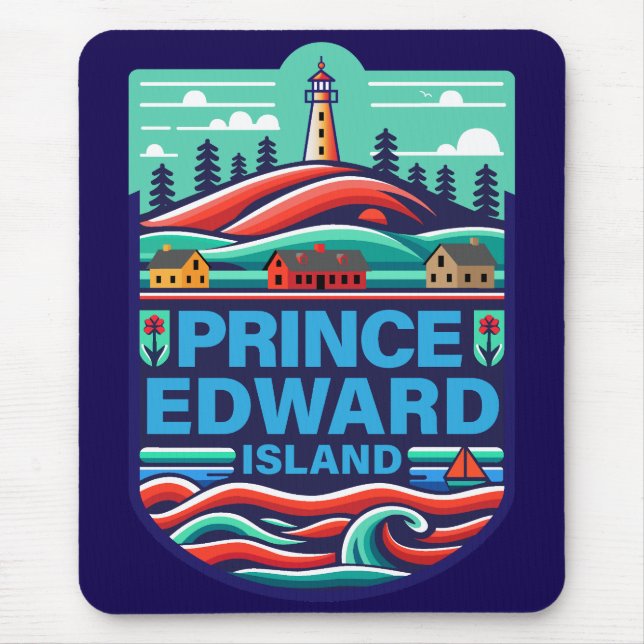 Prince Edward Island Canada Mouse Mat (Front)