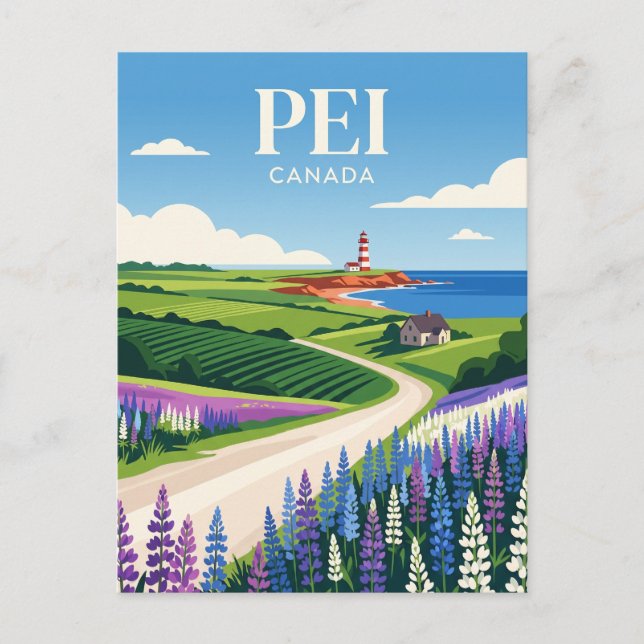 Prince Edward Island Canada Postcard (Front)