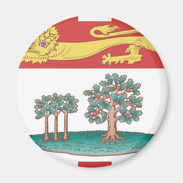 Prince Edward Island flag Magnet (Front)