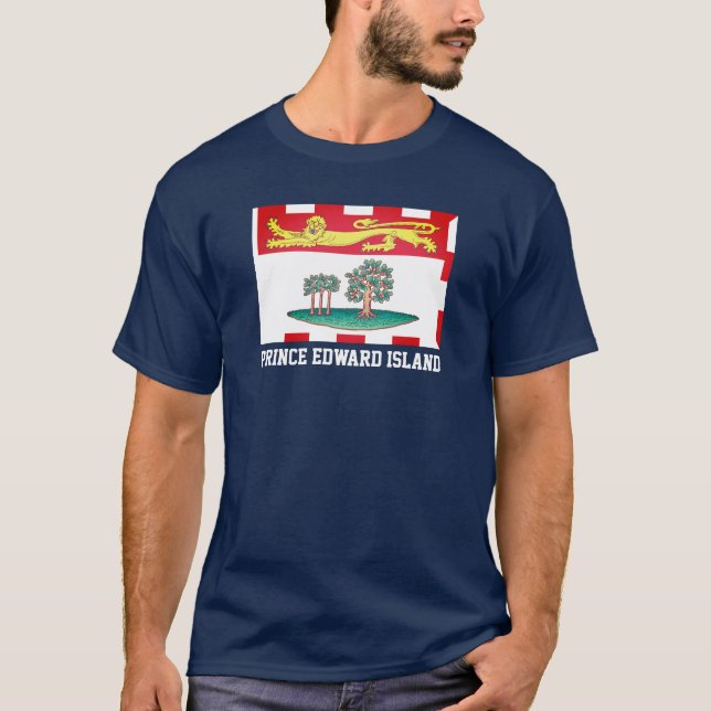 Prince Edward Island Flag T-Shirt (Front)