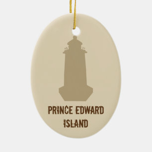 Prince Edward Island Lighthouse Ceramic Tree Decoration