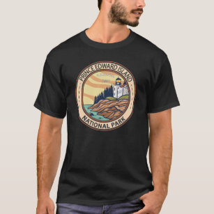 Prince Edward Island National Park Canada Badge T-Shirt