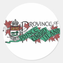 Prince Edward Island Vintage Coat of Arms Drawing