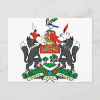 Prince Edward Islands (Canada) Coat of Arms Postcard